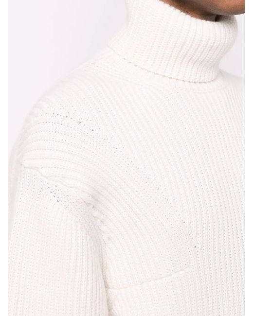 Ambush Multicolor Ribbed Rollneck Jumper for men