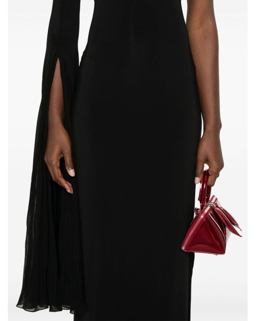 Nensi Dojaka Black Asymmetrisches Kleid