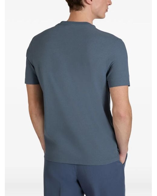 Slowear Blue Slim-Fit Organic Cotton T-Shirt for men