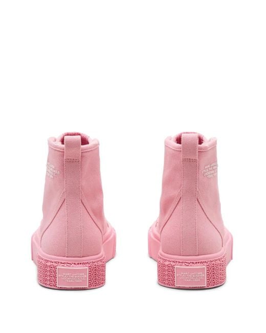 Marc Jacobs Pink The High Top Sneakers