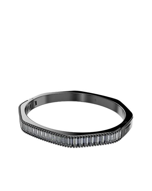 Swarovski Matrix Baguette Geslepen Achthoekige Armband in het White