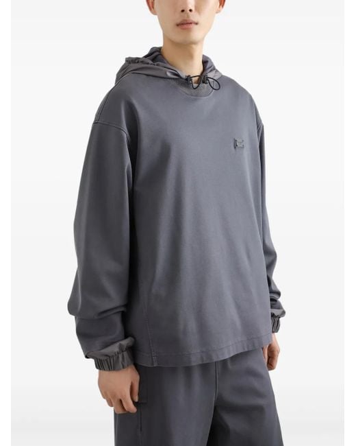 Dolce & Gabbana Gray Cotton Jersey Sweatshirt for men