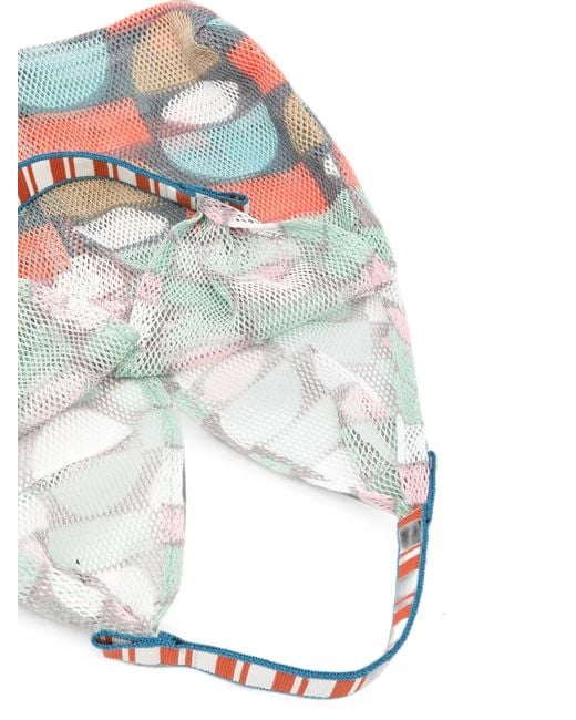 Epice Blue Small Udaipur Geometric-Print Tote Bag