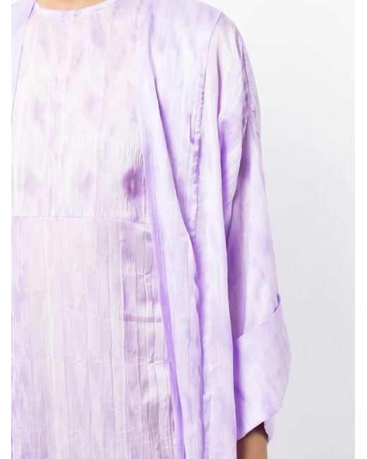 Bambah Purple Isabella Kaftan Dress Set