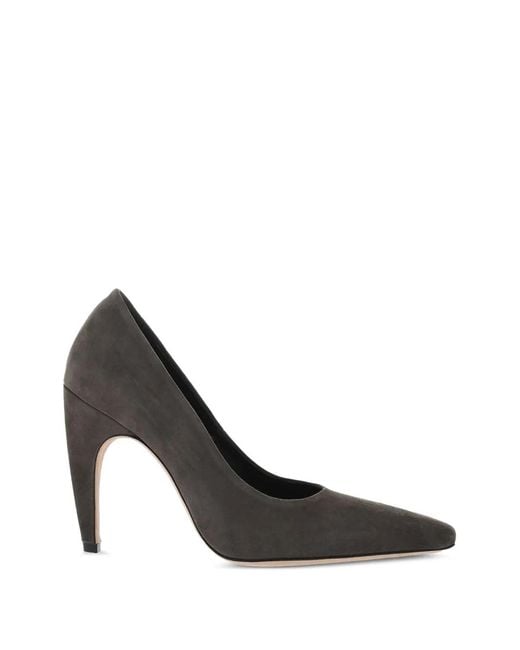Jude White Fame Square-Toe Pumps