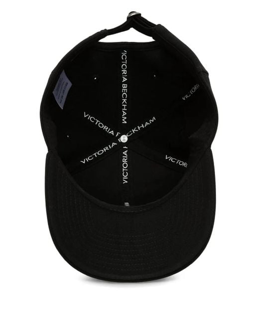 Victoria Beckham Black Classic Baseball Cap