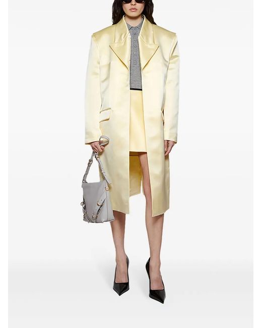 Givenchy Natural Silk-Satin Coat