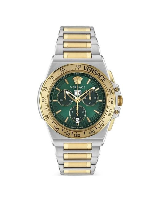 Versace Metallic Greca R 49.3Mm Watch for men