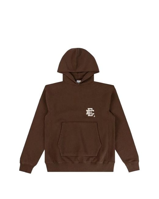 Eric Emanuel Brown Logo-Print Hoodie for men