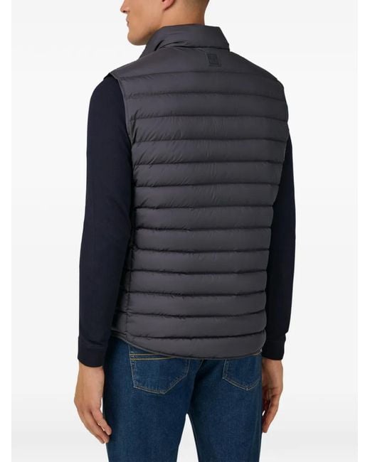 Boggi Gray Padded Gilet for men