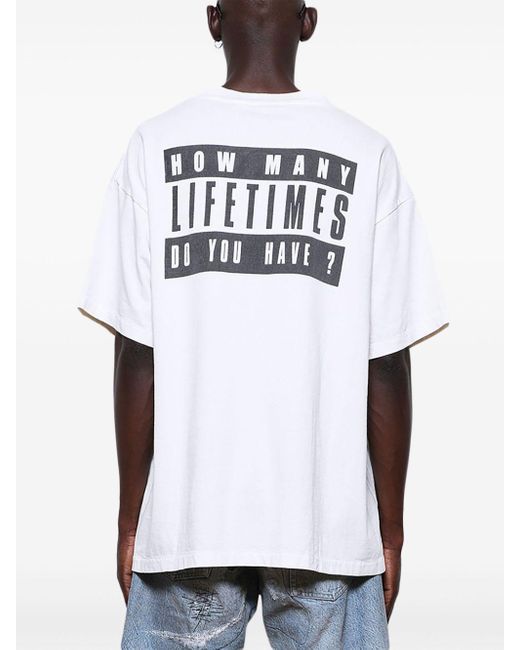 SAINT Mxxxxxx T-shirt Met Grafische Print in het White voor heren
