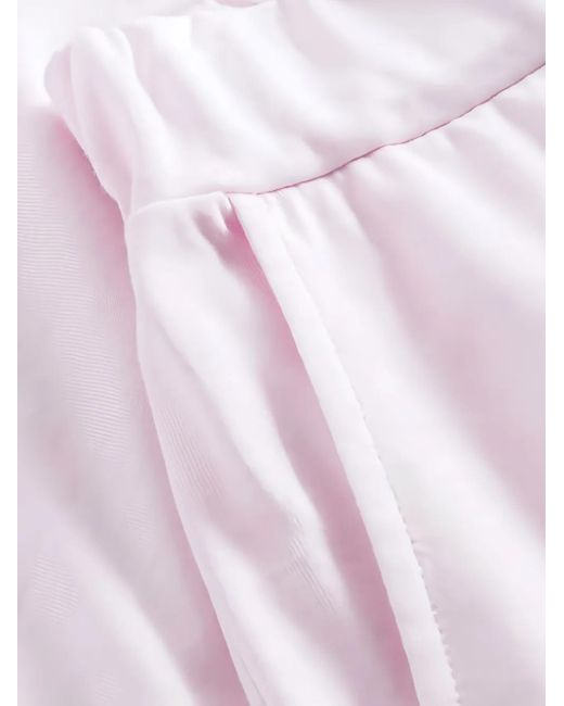 Pantalones con cinturilla elástica Rochas de color Pink
