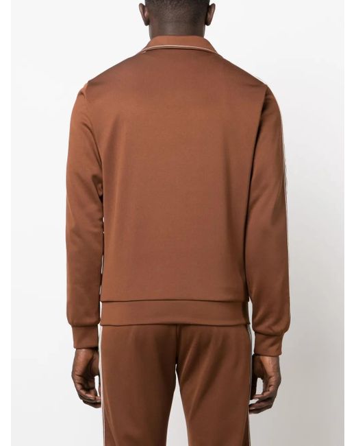 Casablanca Brown Zip Jacket for men