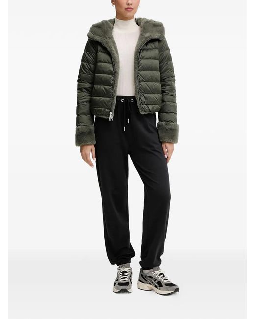 Colmar Green Hooded Puffer Jacket