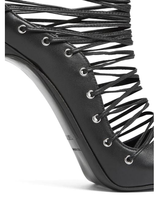 DSquared² Black Riri Heeled Sandals