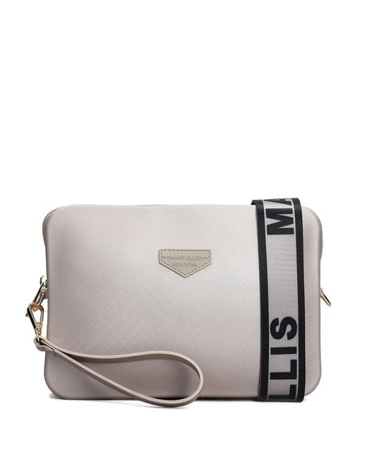Marc Ellis Gray Flat Flowe Cross Body Bag