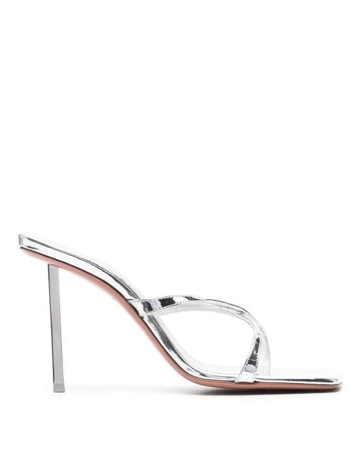 AMINA MUADDI White Adriana Slipper