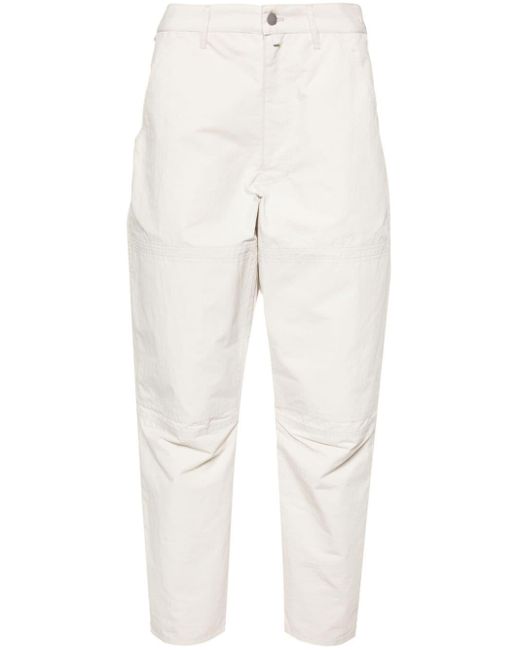 Mordecai White Carpenter Straight-leg Trousers for men