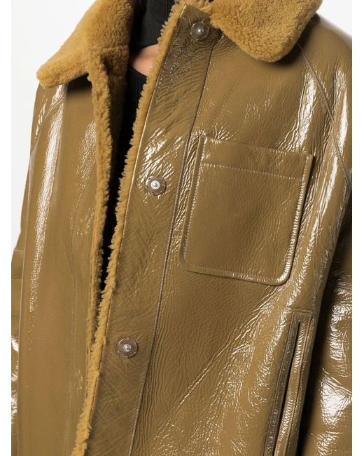 Yves Salomon Brown Meteo Reversible Jacket