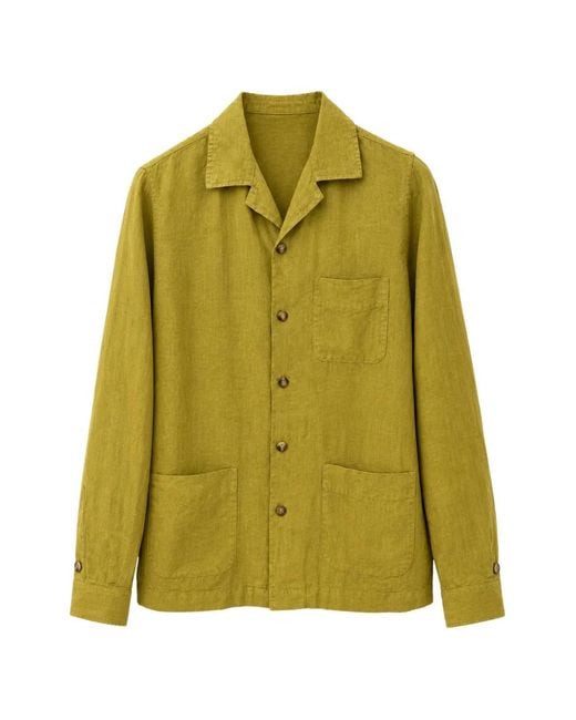 Boglioli Green Patch-Pocket Shirt for men