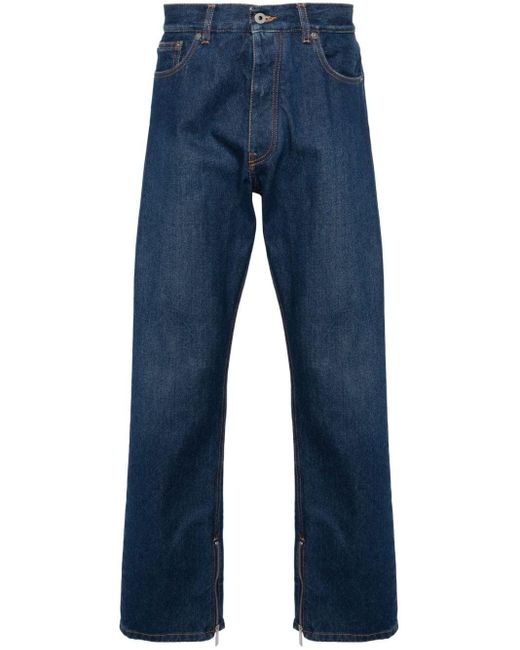 Off-White c/o Virgil Abloh Jeans Met Wijde Pijpen in het Blue voor heren