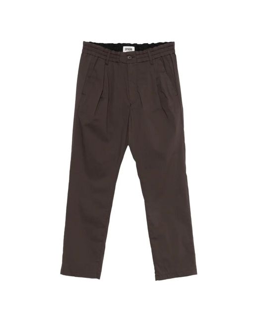 Drykorn Gray Chasy Pleated Trousers for men