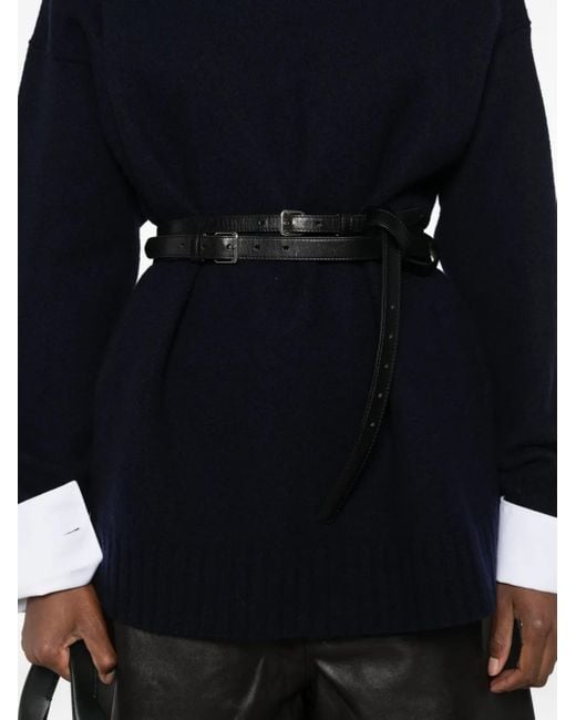 Jil Sander ラウンドネック プルオーバー Blue