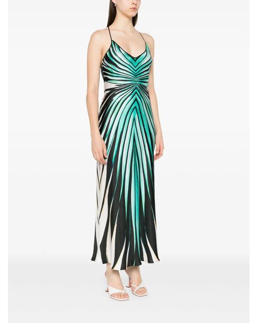 Roberto Cavalli Green Dresses