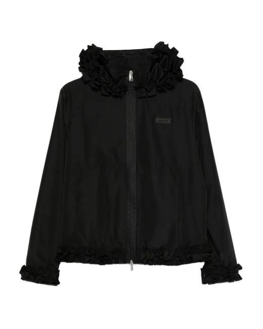Coperni Black Pleated Ribbon Jacket for men