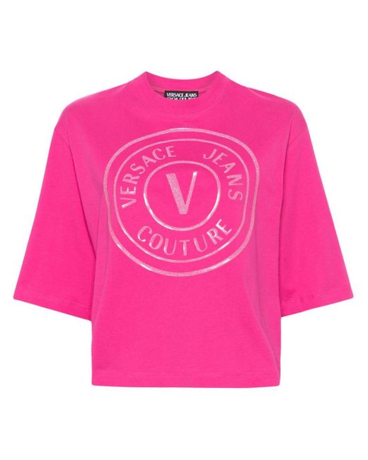 Versace Pink T-shirts And Polos