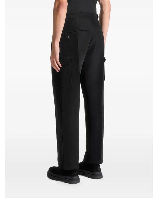 Manière De Voir Maurice Twill-Hose in Black für Herren