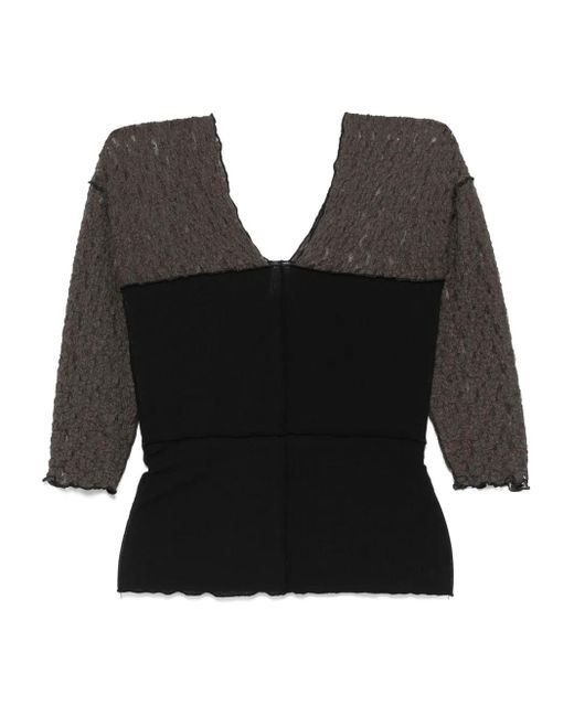 baserange Nehru タンクトップ - レース＆ウール Nehru タンクトップ in Assortment | レース＆ウール | ja