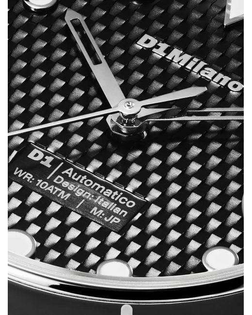 D1 Milano Gray Automatic 40Mm Watch for men