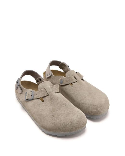 Birkenstock Gray Tokio Slippers