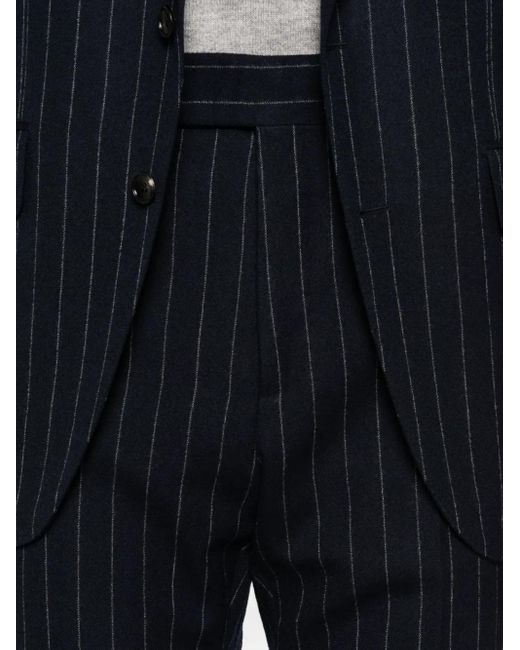 Tom Ford Wollen Broek in het Blue voor heren