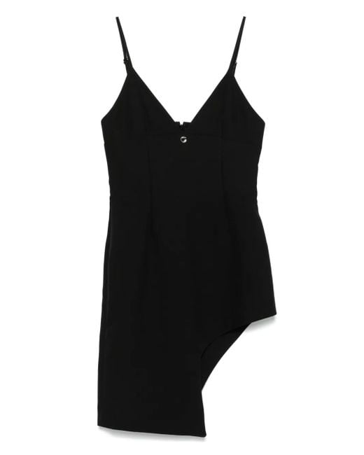 Coperni Black Dress With Asymmetrical Hem