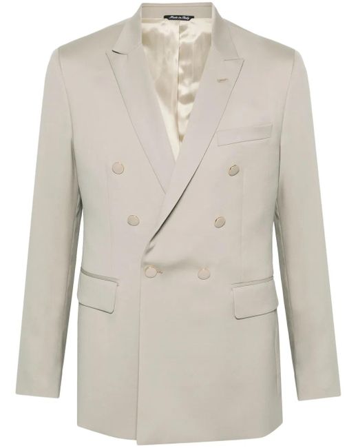 Eraldo Natural Double-Breasted Blazer for men
