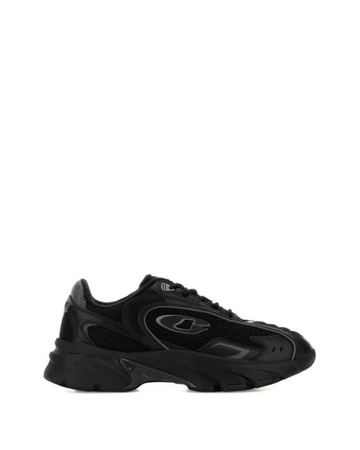COACH Black Bolt Runner Sneakers