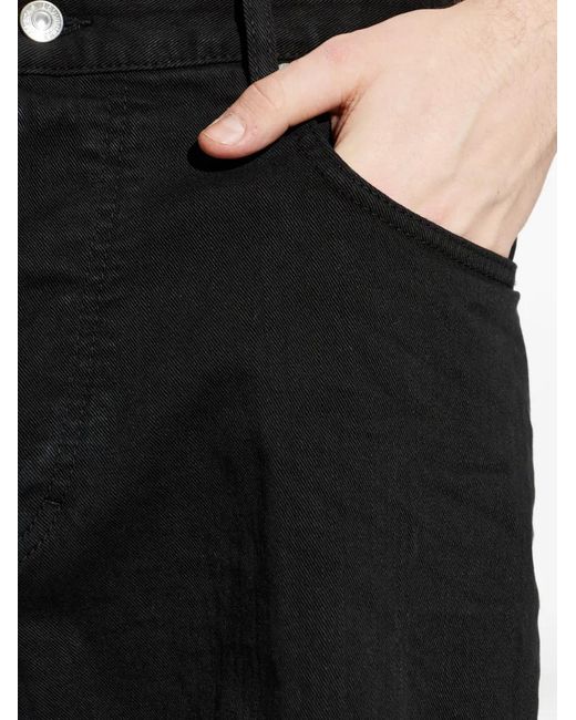 DSquared² Black Jean À Détail De Logo for men