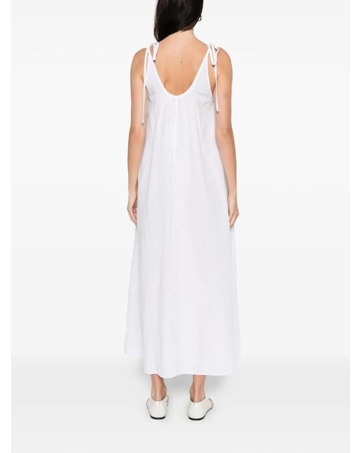 Anine Bing White Maxi Dress Flora