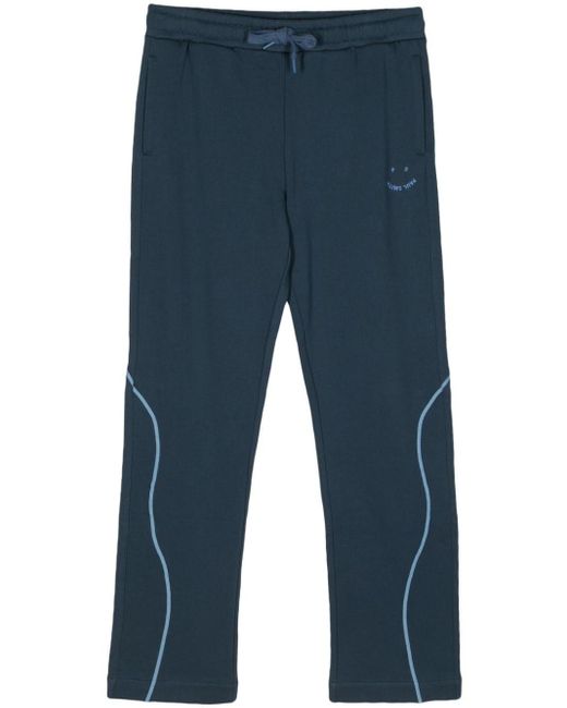 Pantalon de jogging en coton biologique à logo brodé PS by Paul Smith pour homme en coloris Blue