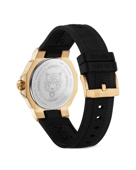 Philipp Plein Black Titan 3H 45Mm Watch for men