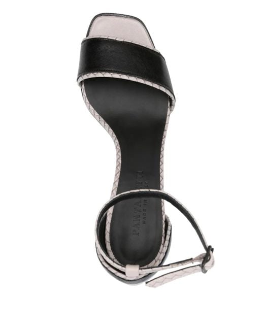Pantanetti Metallic 80Mm Leather Sandals