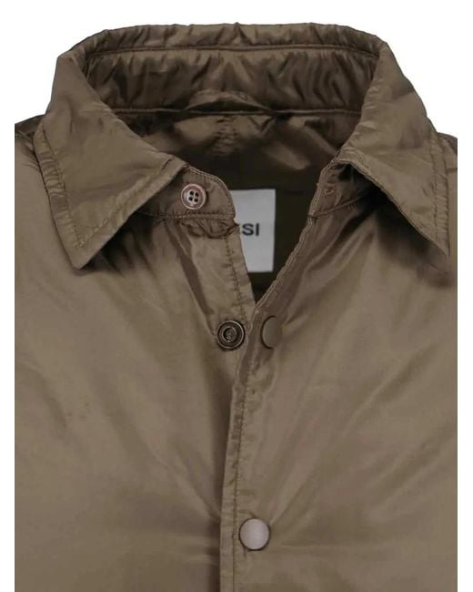 Aspesi Green Shirt Jacket for men