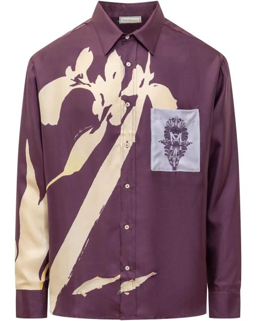 メンズ Pierre Louis Mascia Aloegots シャツ Purple