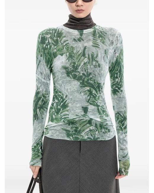 Jersey Estampado JNBY de color Green