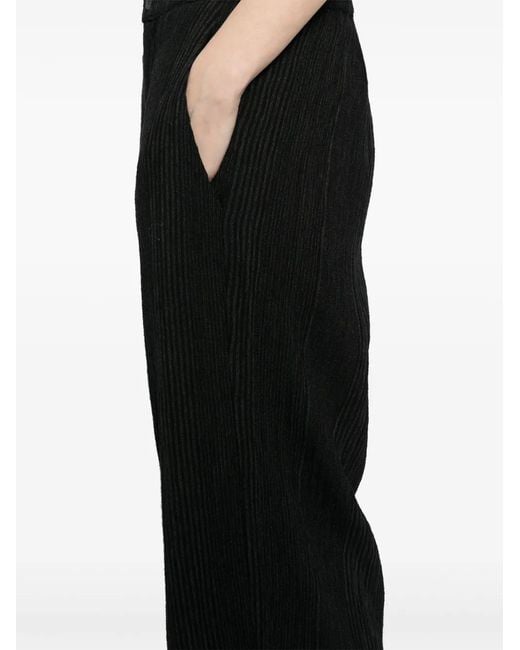 Transit Black Palazzo Trousers