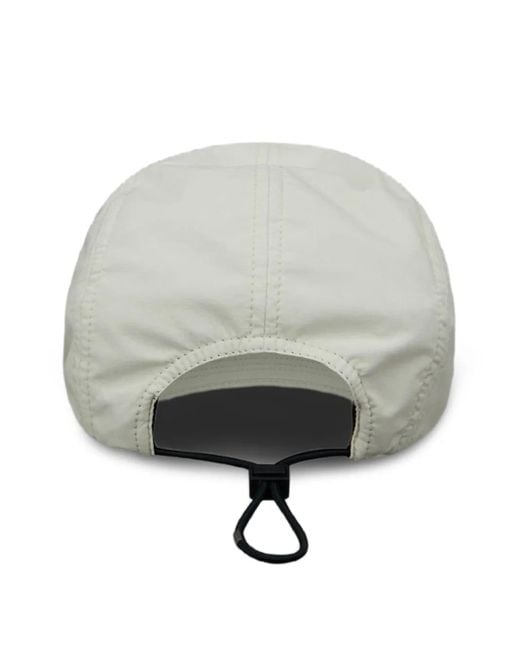 Herno White Drawstring-Fastening Baseball Cap for men