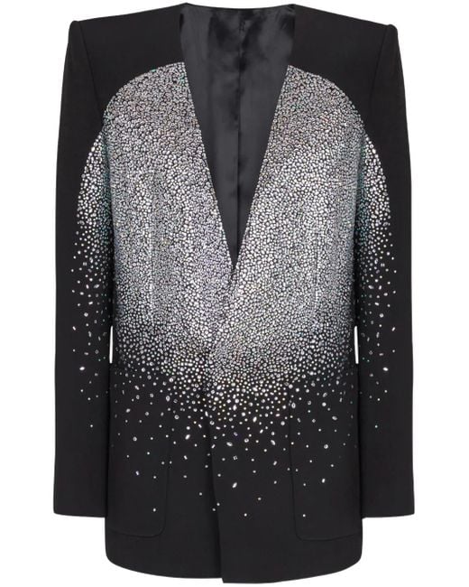 Balmain Black Galaxy 1B Jacket for men