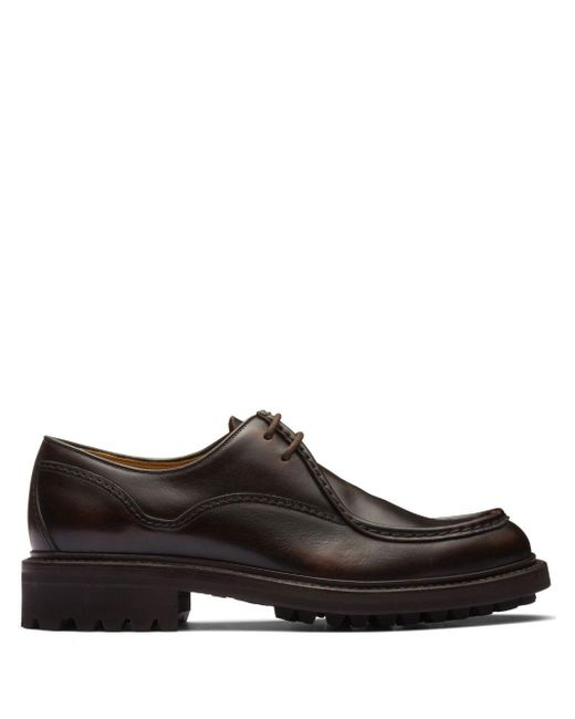 Church's Brown Monteria Lace-up Leather Derby Shoes for men